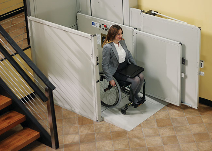 Riverside ada commercial business wheelchair elevator lift