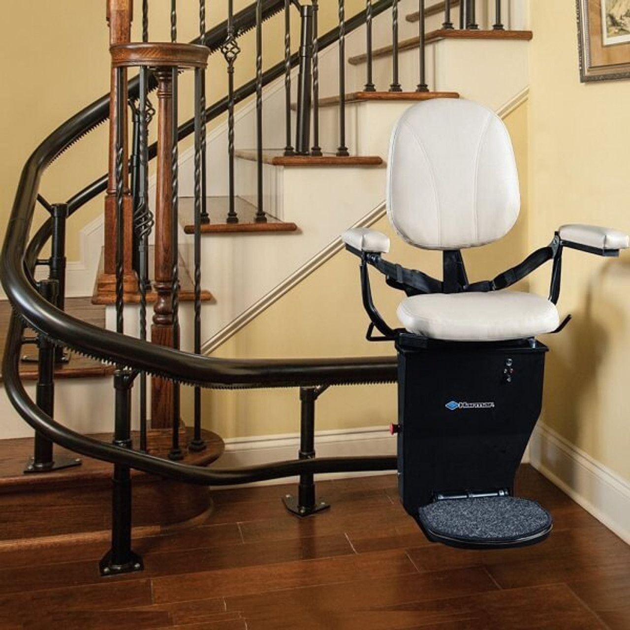 Long-Beach Harmar Helix Curved Stair Lift Chair  