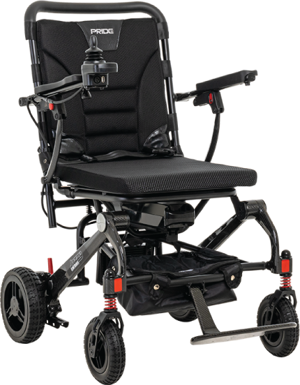 Riverside Pride Jazzy Carbon Foldable Electric Motorized Wheelchair