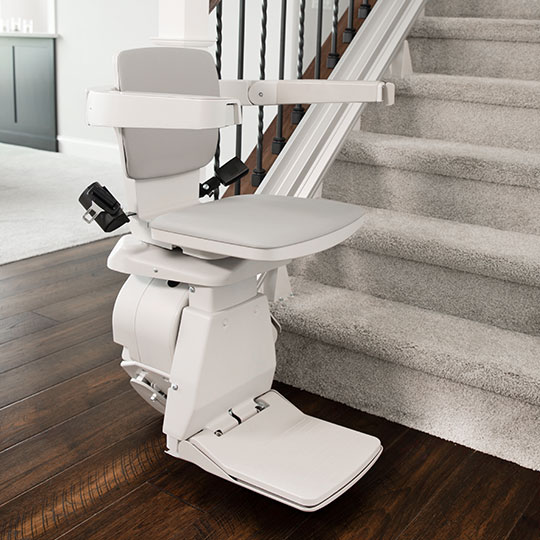 Riverside indoor straight rail home stairlifts
