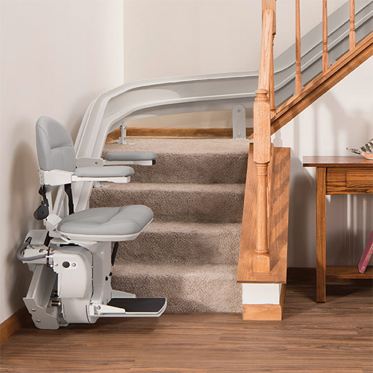 Riverside Curved Bruno Handicare harmar Accessbdd stairlift chair