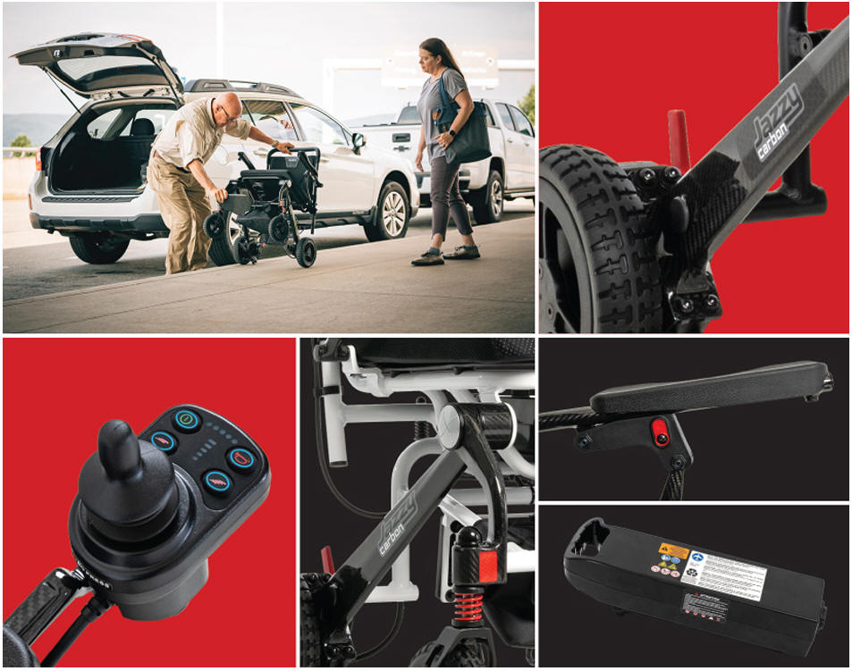 Riverside Carbon folding wheel chair