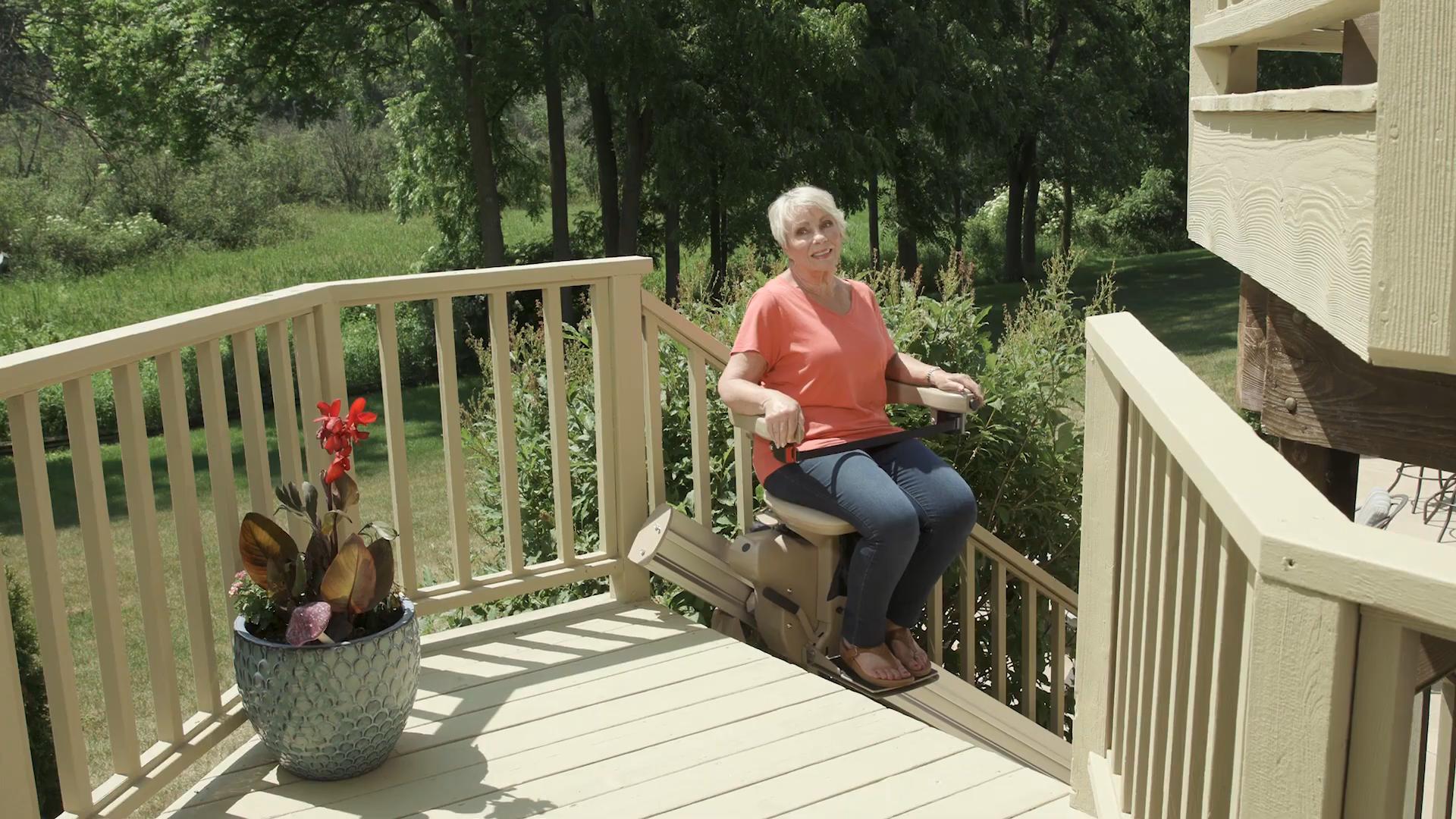 Bruno Elite outdoor stair lift