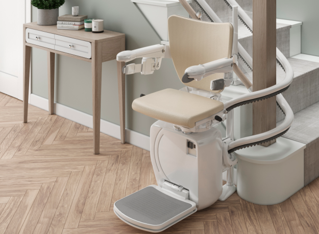 Handicare 4000 curved stair lift