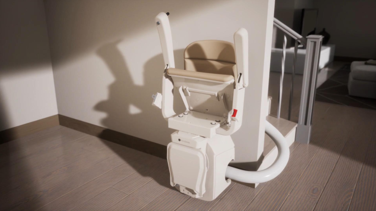 Handicare Freecurve curved stair lift