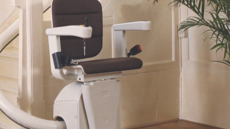 Handicare Freecurve curved stair lift