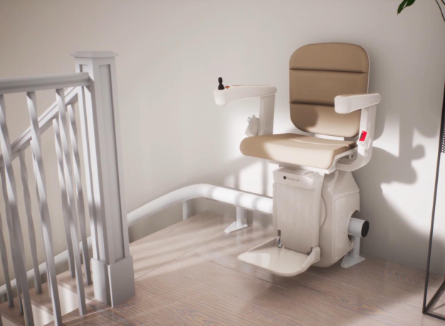 Handicare Freecurve curved stair lift