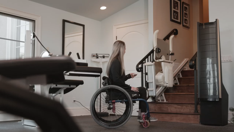 Harmar SL300 Pinnacle straight stair lift