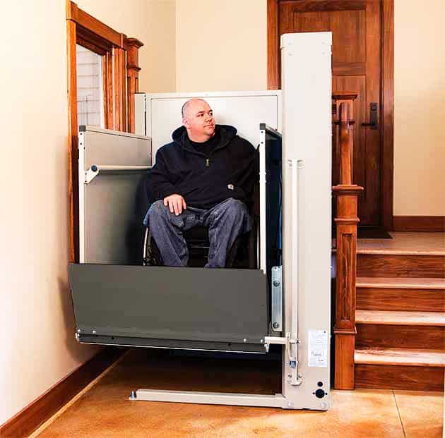 San Francisco Bruno VPL-3100 / 3200 chair lift from Kraus-Electropedic Stair Lifts