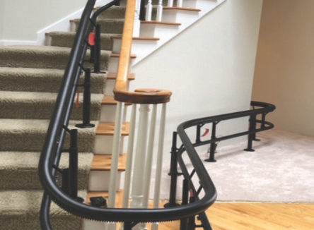 Harmar Helix curved stair lift